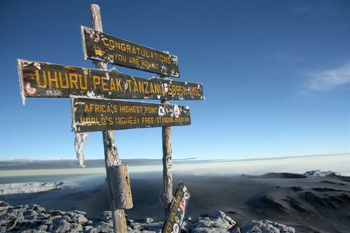 Mount Kilimanjaro National Park peak